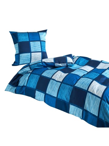 Traumschlaf Bettwäsche Verso denim in blau