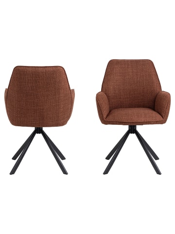 ebuy24 Esszimmerstuhl Glenda Orange 2er Set