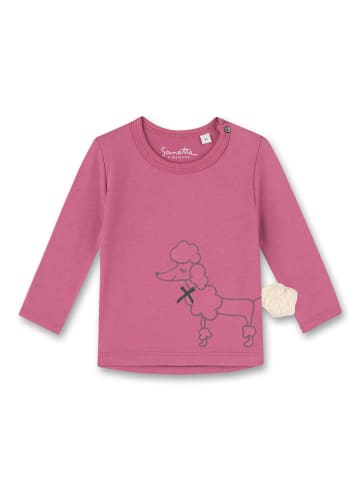 Sanetta Langarmshirt in Pink