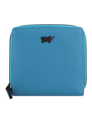 Braun Büffel Capri Geldbörse RFID Schutz Leder 11 cm in ocean