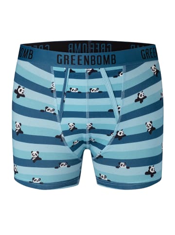 GreenBomb Trunk Panda Stripes 2 in Mix