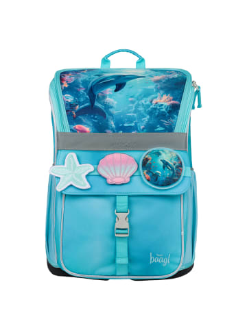 BAAGL Schulranzen Zippy in Blau Delphin - 28x37x17cm