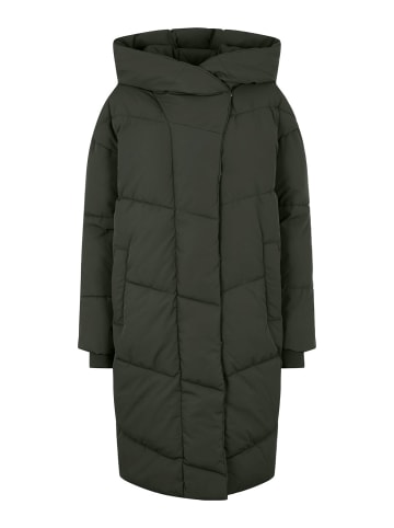 Noisy may Lange Wattierte Winterjacke NMTALLY Kapuzen Oversized Parka in Grün