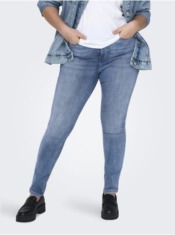 ONLY Carmakoma Skinny Jeans in Light Blue Denim