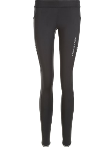 Endurance Tights Energy Jr. in 1001 Black