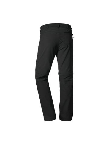 Schöffel Freizeithose Pants Folkstone Zip Off in Schwarz