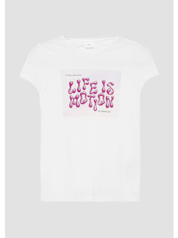 s.Oliver T-Shirt in 0100_weiß