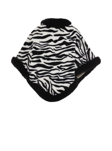 Usha Women Poncho in Schwarz