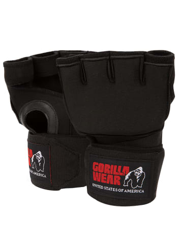 Gorilla Wear Gel Glove Wraps - Schwarz