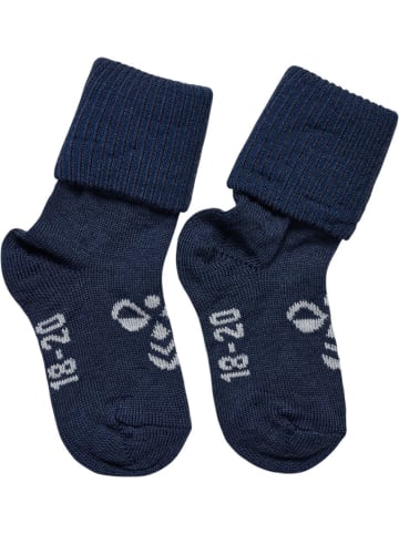 Hummel Socke "Hmlmini Wool Socks" in Blau