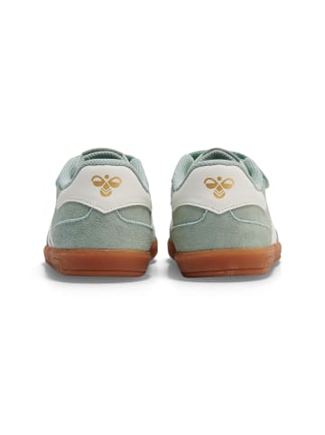 Hummel Hummel Klettverschluss Sneaker Victory Suede Lebensstil Kinder in FROSTY GREEN
