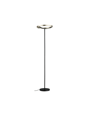 paulmann LED Stehleuchte 3-Step-Dim Melira 2700K 1570mm 1025lm  17,5W Schwarz matt, Gold