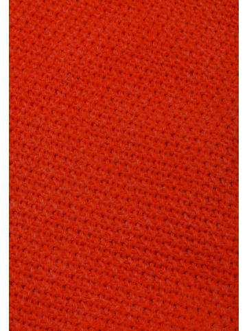 styleBREAKER Strick Dreieckstuch in Blutorange