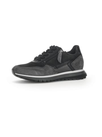 Gabor Comfort Sportlicher Schnürschuh in grau