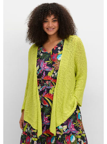 sheego by Joe Browns Strickjacke in limone