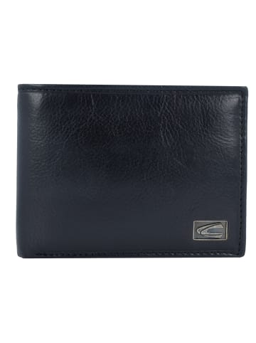 Camel Active Japan Geldbörse RFID Schutz Leder 12 cm in schwarz