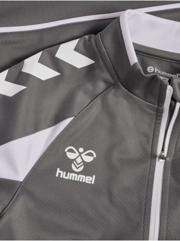 Hummel Kinder Trainingsjacke "Core 2.0 Track Zip Jacket" in Grau