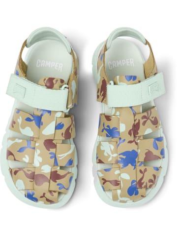 Camper Sandalen " Oruga " in Beige Blau