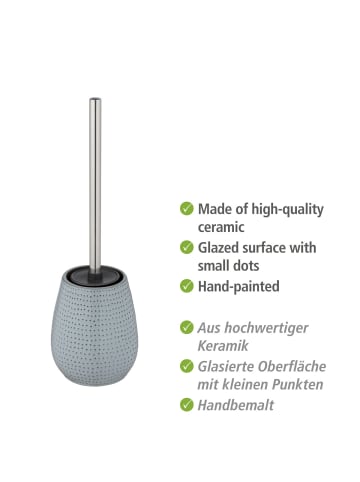 Wenko WC-Garnitur Bellante Hellblau, WC-Garnitur Mod. Bellante Hellblau in Blau