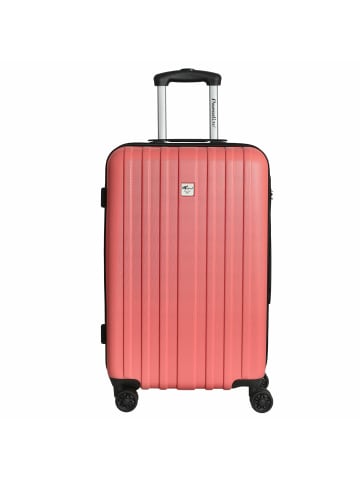 Check.In Aurora - 4-Rollen-Trolley 67 cm (limettengrün) in koralle