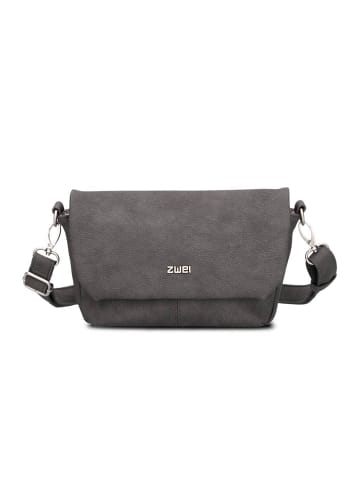 Zwei Mademoiselle.M Messenger 28 cm in nubuk stone