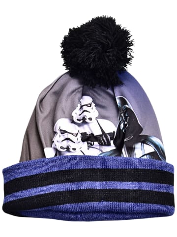 Star Wars 2-tlg. Winter Set: Star Wars Mütze & Handschuhe in Dunkelblau