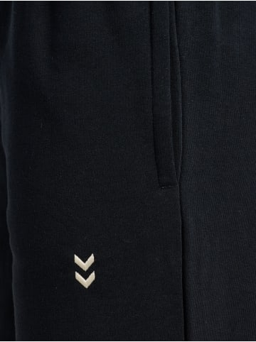 Hummel Sporthose "Pulse Wide W Sweat Pants" in Schwarz