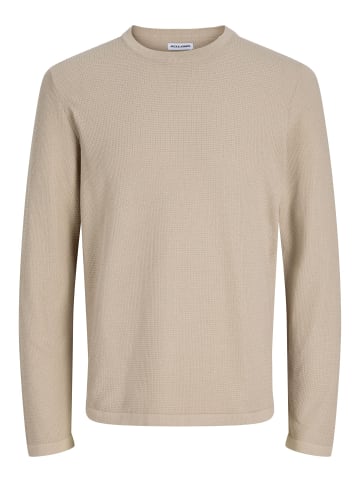 Jack & Jones Strickpullover in Feather Gray