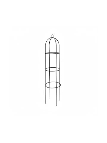 relaxdays Rankobelisk in Grün - (H)190 x Ø40 cm