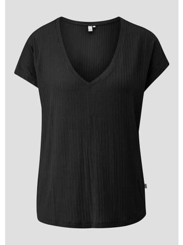 QS T-Shirt in 9999_schwarz