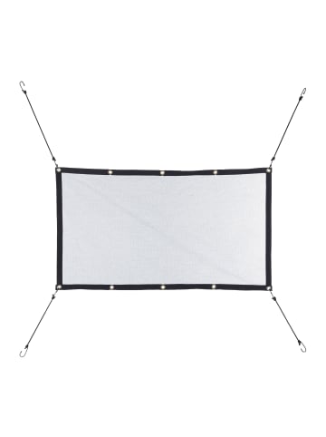 relaxdays Auto-Trennnetz in Schwarz - (B)115 x (H)65 cm