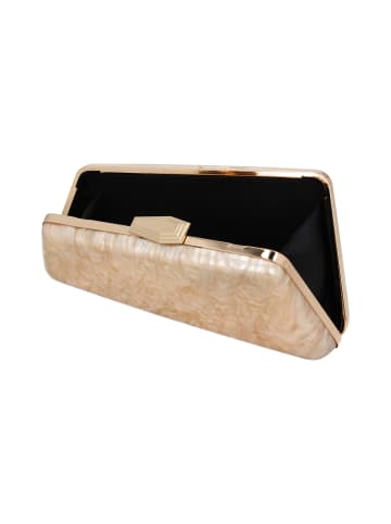 faina Women Clutch in Champagne