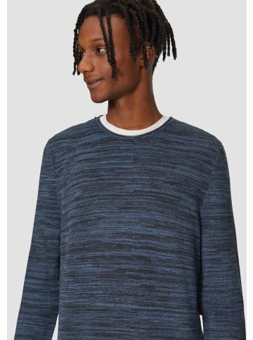 QS Strickpullover langarm in Blau