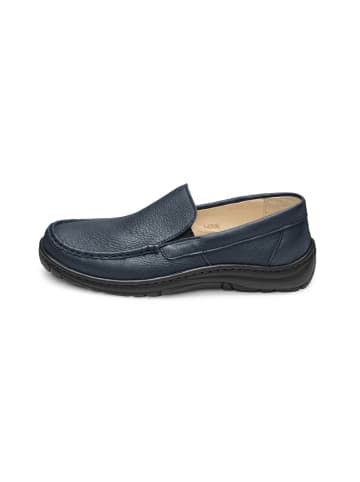 VITAFORM Elchleder Slipper in dunkelblau