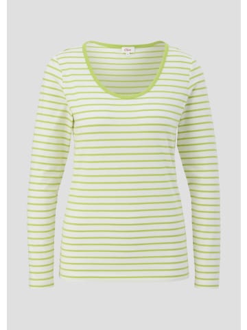s.Oliver T-Shirt in 74G2_limettengrün