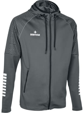 Derbystar Kinder Trainingsjacke "Kapuzenjacke Primo V24" in Grau