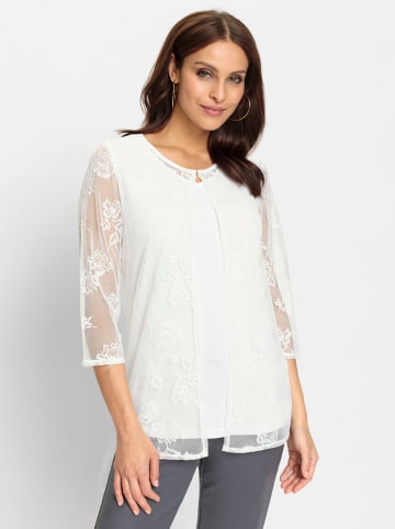 WITT WEIDEN 2-in-1-Shirt in ecru
