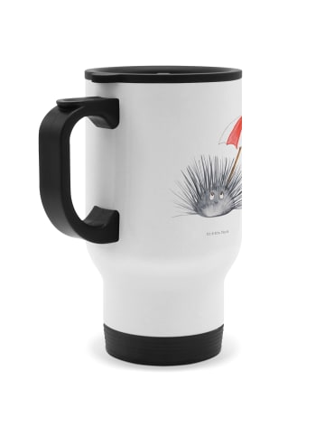 Mr. & Mrs. Panda thermosbecher Seeigel ohne Spruch in Weiß