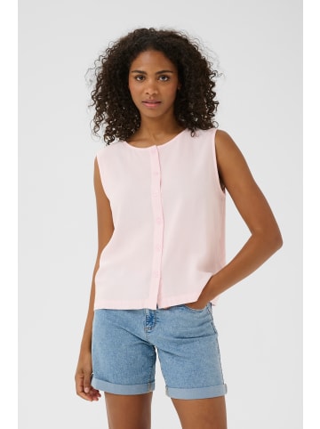 Kaffe Kurzarm-Bluse KAmilia Regular fit in Lilac Snow