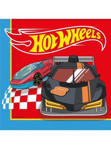 Hot Wheels Hot Wheels Speed Servietten 20 Stück 33x33 cm FSC