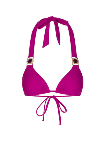 Moda Minx Bikini Top Amour Triangle in Plum