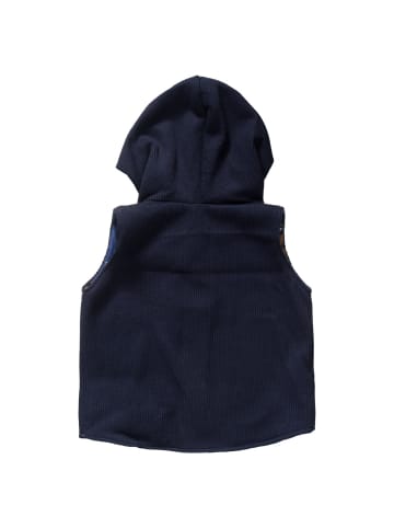 Land-Juwelen Babyweste Handmade Pirat in blau