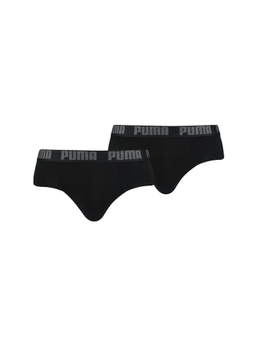 Puma Slip PUMA BASIC BRIEF 2P in Schwarz