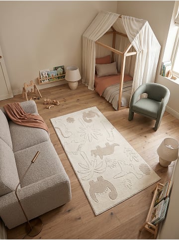 KADIMA DESIGN Teppich Kinderzimmer Kinder-Motiv Kinderzimmer pflegeleicht Spielzimmer in Creme