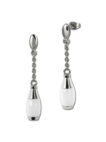 Amello Ohrringe Edelstahl (Stainless Steel) Kegel Ohrhänger