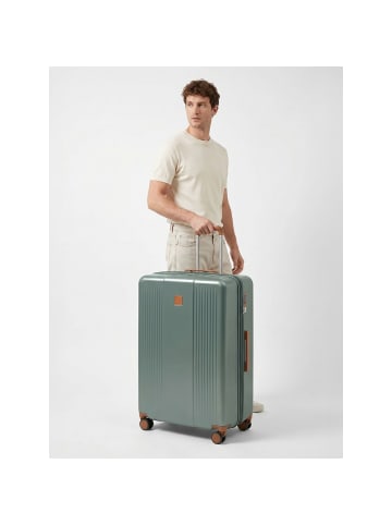 BRIC`s Ferrara 4 Rollen Trolley L 77 cm mit Dehnfalte in green