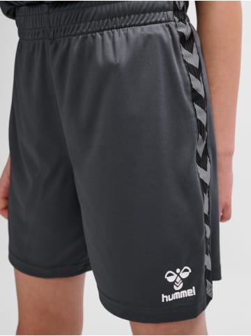 Hummel Verstellbare Taille Kurze Hose Hmlauthentic Kinder in ASPHALT