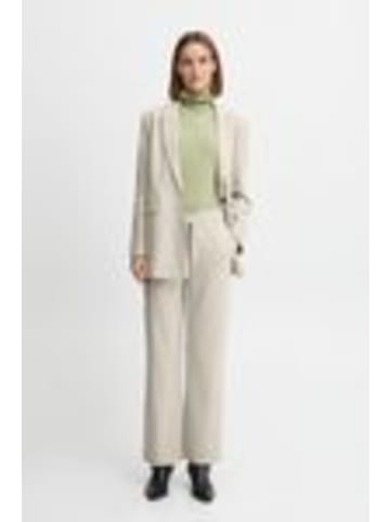 b. young BYDANTA CASUAL PANT Y - HEAVY WOVEN Regular fit in Cement