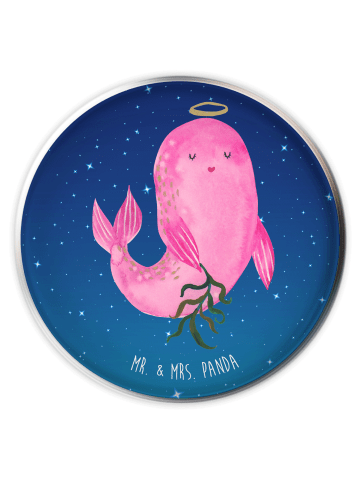 Mr. & Mrs. Panda Abfluss-Stopfen Sternzeichen Jungfrau ohne Spruch in Sternenhimmel Blau