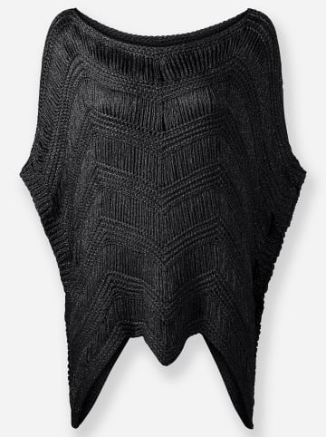 Heine Oversize-Pullover in schwarz